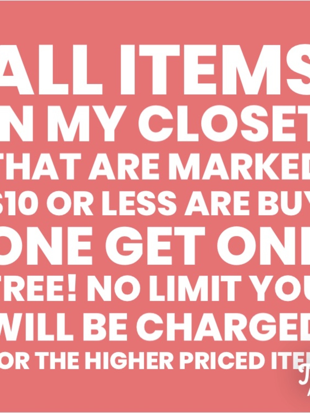 Promotional Graphic - Coral Background White Text
